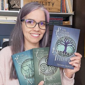 Book Reviews for The Psychic Traveler Society series by Susan Quilty