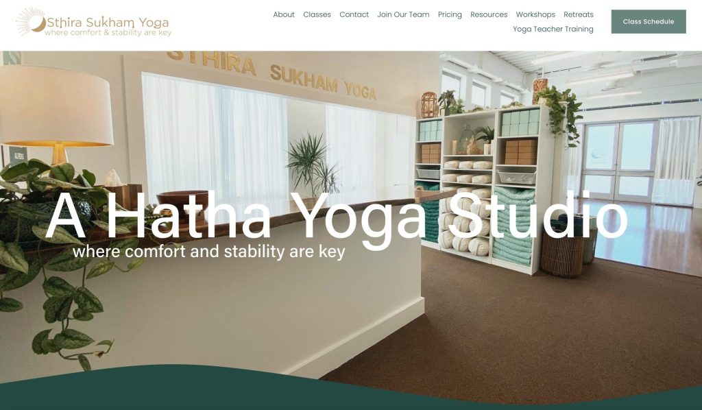 Sthira Sukham Yoga Studio in Ashburn, VA