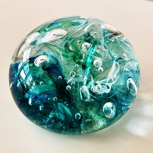 Paperweight made at Thames Glass, Newport, RI