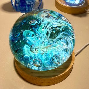 Paperweight made at Thames Glass, Newport, RI