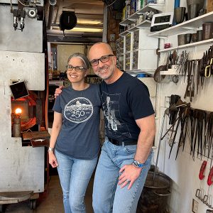 At Thames Glass in Newport, RI